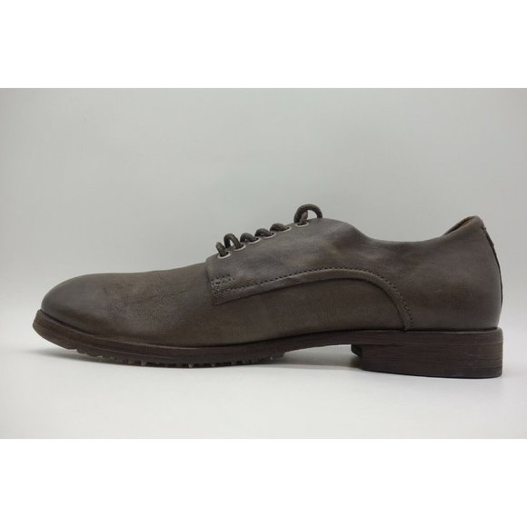 A.S. 98 Brown Leather Dress Casual Lace Up Oxfords Shoes Men\'s 43 / 9.5 - 10 main image 7